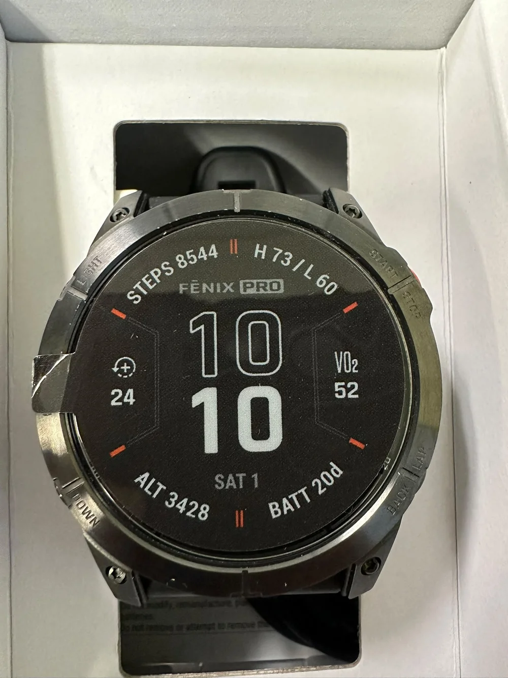 Garmin Fenix 7X Pro Solar Multisport GPS Watch - Black
